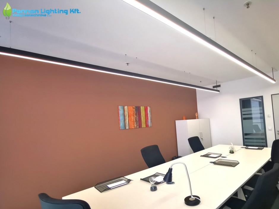 Iroda világításkorszerűsítés a Regus irodákban