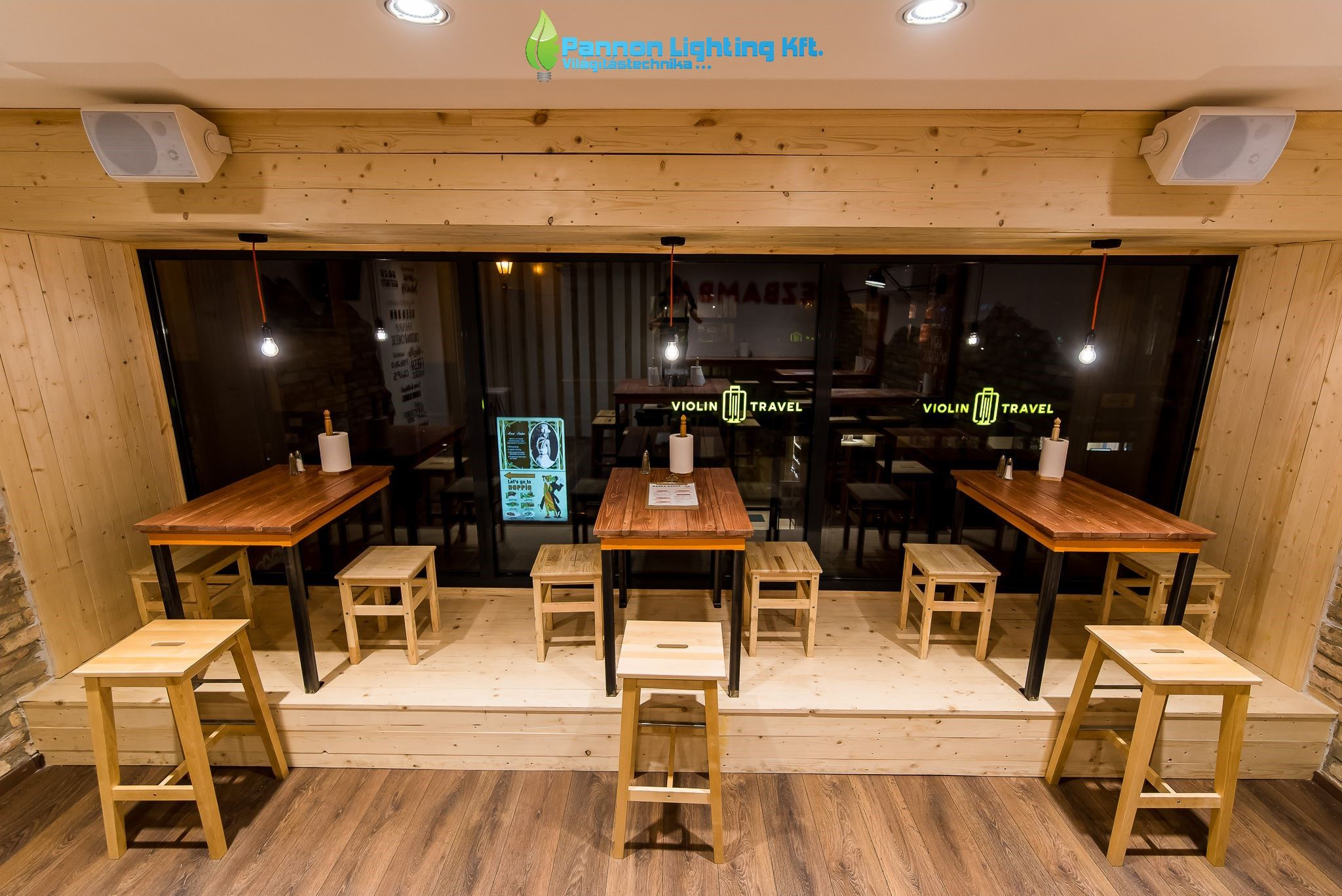Design lighting for the Bamba Marha restaurant
