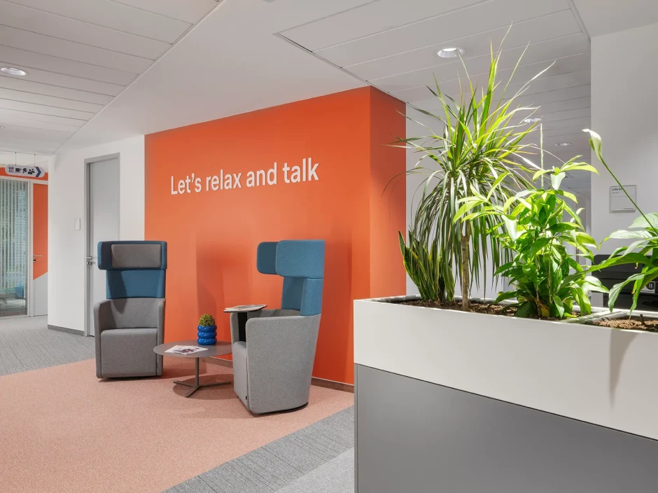 Office lighting modernisation — Lufthansa Systems Hungária, Infopark
