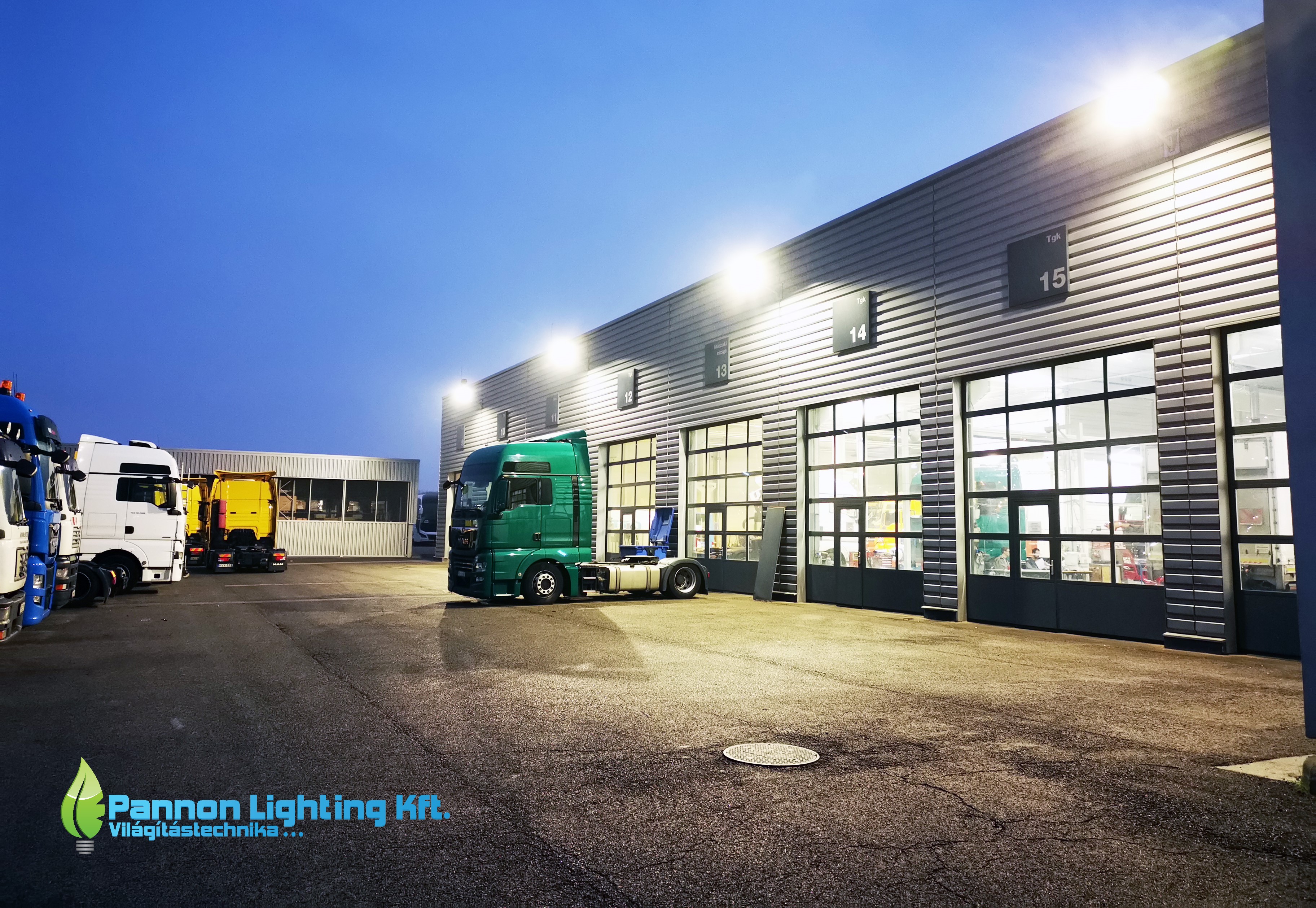 Lighting modernisation at the MAN Truck and Bus depot