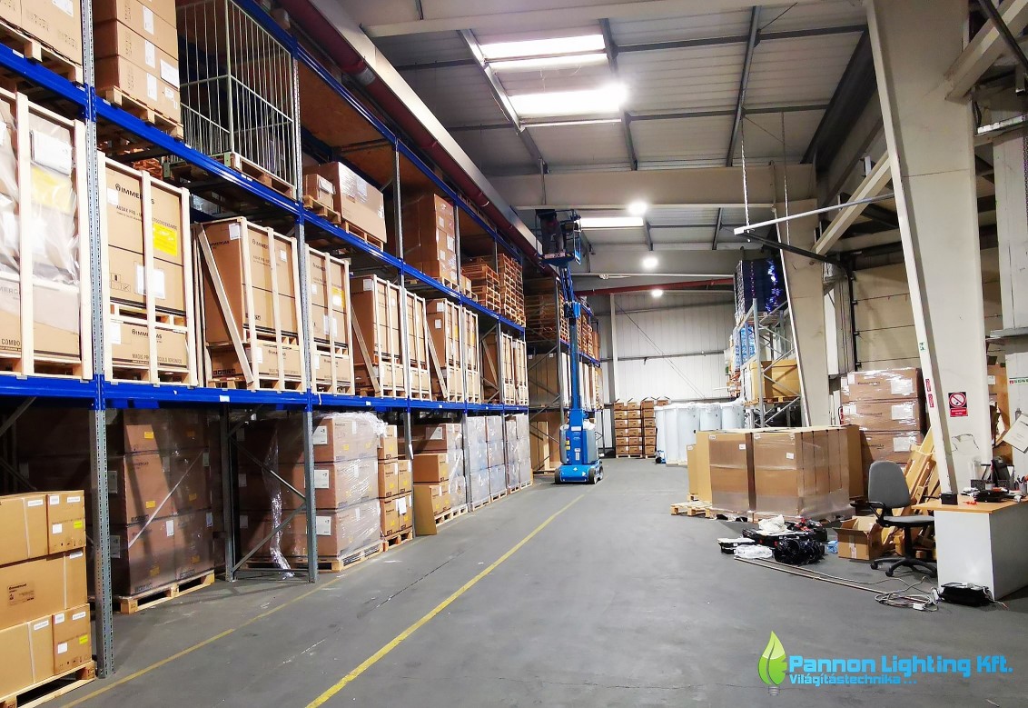 Lighting modernisation at a well-known boiler manufacturer